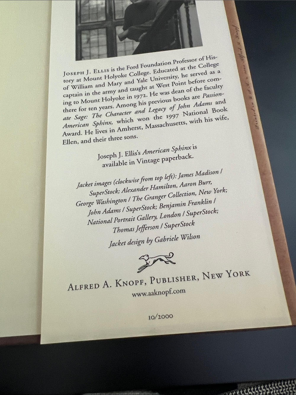 Founding Brothers by – Brown Decorative Coffee Table Book - Picture 7 of 8